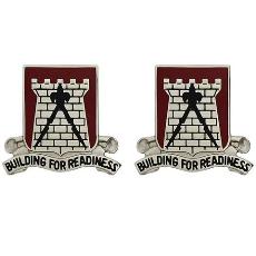 891st Engineer Battalion Unit Crest (Building for Readiness)